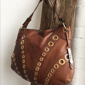 Cole Haan Whitney Hobo Bag, Saddle Leather